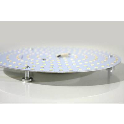 LED-Leuchteneinsatz "Light-Fix", rund, 15 W, 1200 Lumen, Ø142 mm, zum Nachrüsten mit Magnethalterung, 3000K warmweiß