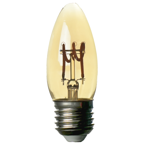 E27 Filament Leuchtmittel mit Casambi Lichtsteuerung - Kerzenform 2200K