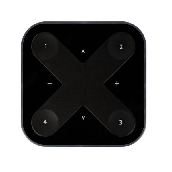 CASAMBI Xpress-Wandschalter, wireless und APP-konfigurierbar, schwarz
